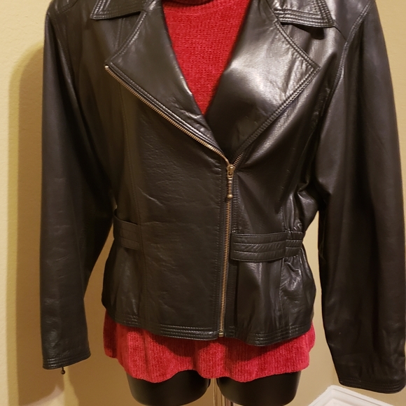 EUC Size 8 Laurel lambskin jacket - Picture 3 of 3